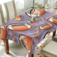 thumbnail image 4 of Ryvnso Football Balls Rectangle Table Cloth Tablecover Dinning Tablecloth 54"x72", 4 of 8