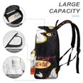 thumbnail image 4 of Space Ghost: Costa a Costa-theme Backpack, Campus style schoolbag Bookbag with Adjustable Shoulder Straps And Large Zip Compartment, Unisex Travel Bags.42x30x15cm, 4 of 6
