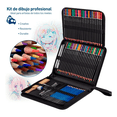 thumbnail image 2 of Kit De Lápices De Dibujo Y Bocetos Con Accesorios 71 Piezas Xtellar multicolor, 2 of 3