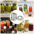 thumbnail image 4 of ACDANC 24Pcs Jar Bands Replacement Regular Mouth Jar Canning Ring Split Type Fits for Mason Jars, 4 of 7