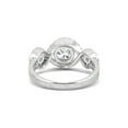 thumbnail image 6 of 1.76 CTW DEW Round Near-Colorless Moissanite Halo Engagement Ring in White Gold, 6 of 7