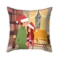 thumbnail image 4 of JLFNYA Pillow Covers,Pillow Protector Clearance!Christmas Print Pillow Case Polyester Sofa Car Cushion Cover Home Decor 4Pcs, 4 of 4