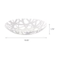 thumbnail image 6 of Yamazaki Home Fruit Bowl, White, Steel, No Assembly, 6 of 6