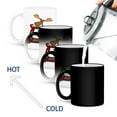 thumbnail image 4 of 3drose, Funny Cute Moose Using Treadmill Exercise Cartoon, 11oz Magic Transforming Mug, 4 of 7
