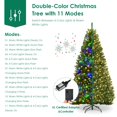 thumbnail image 2 of Árbol de Navidad Goplus artificial preiluminado de 6 pies con 350 luces LED, 2 of 7