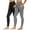 Gray, variant on Kmdttou 2PCS Women Workout Out Pocket Leggings Fitness Sports Running Yoga Athletic Pants