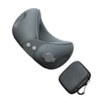 thumbnail image 4 of Wisewang Inflatable Neck Pillow Camping Lightweight Portable Travel Pillow Ergonomic Comfort Essential For Rest On Go Soft Or Car With Storage Case 65 x9 cm, 4 of 6