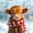 Brown 4, variant on jejeloiu Blue Rose Highland Cow Full Size Sheets Kids,Floral Farm Print Bed Sheets,4pcs