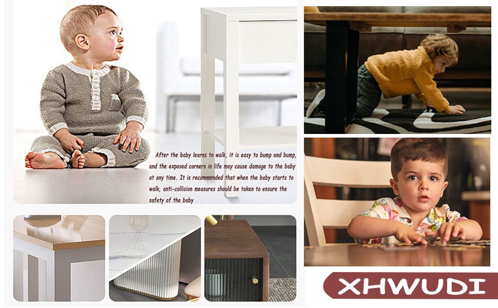 Baby Proofing Edge Protector for Baby 32.8ft Clear Edge Protector Strip Safety Corner Guards Child Proof Corner Bumper for Furniture(2" X 32.8')
