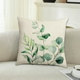 thumbnail image 6 of Decorative Throw Pillow Covers 26x26 Leaf Print Pillow Decoration Sofa Bed Headrest Pillow Cover Suitable For Living Room Bedroom Office, 6 of 7