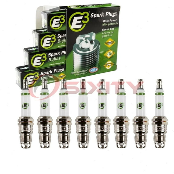 8 pc E3.40 E3 Spark Plugs compatible with 10 108 121 144 145 147 2248 23 2318 24 2400 2623 274 276 2771 2927 2953 3018 3547 3999 400 4004 4006 4024 4104 4106 41809 41816 41817 41821 41826 4204 4206