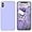 Purple, variant on iPhone Xs Max Case Liquid Silicone Gel Rubber Slim Phone Case Soft Anti-Scratch Durable Microfiber Lining Full Body Shockproof Protective Smooth Cover for iPhone Xs Max 6.5", Creamy White