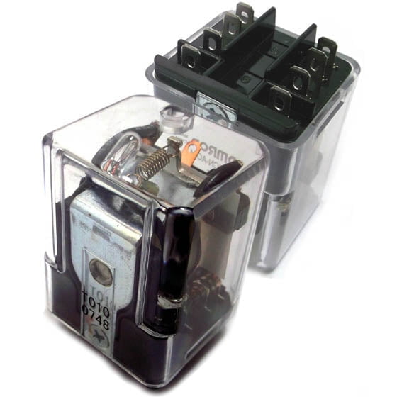 KUL11D15S-12 - RELAY DC LATCH 12V 2P2T 10A 8P PLUGIN 10A/120VAC