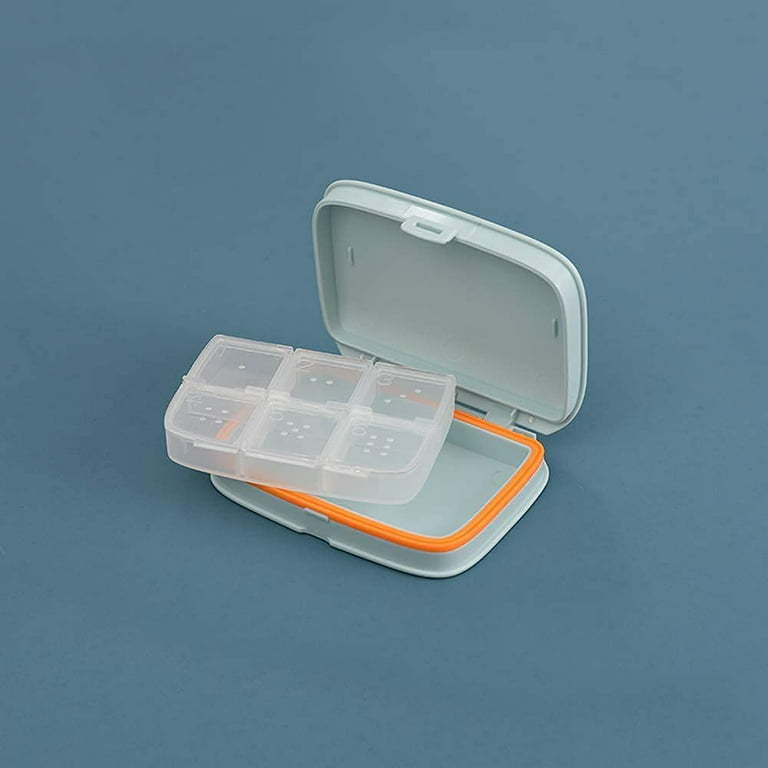 solacol Medicine Box Organizer Storage Seven-Day Storage Portable
