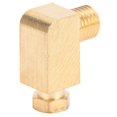 thumbnail image 1 of 90 Degree Brass Compression Tube Fitting Adapter for Oil Lubrication System PL408 4mm M8 x 1, 1 of 5