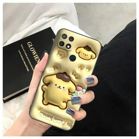 Anime Hello K-kitty K-Kuromi Phone Funda Case For OPPO A98 A95 A96 A94 A93 A92S A91 A78 A74 A58 A57 A55 A53 A33 A17 Case Shell