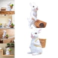 thumbnail image 1 of s de bonsái, Bonsai s Adorno,Ventana  adorno decoración, con forma de animal,conejo,adorno de escritorio.,linda decoración de jardín con Baoblaze Macetas de bonsái, 1 of 8