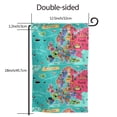 thumbnail image 7 of Wukai Cartoon Map Of Europe Print Garden Flag 12.5x18 Inch Double Sided Sun-resistant Rain-resistant, Wrinkle-resistant Colorfast(Only Flag), 7 of 7
