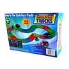 Light Up Twisting Glow In The Dark Race Tracks - Twister Race Track Toy Cars - Endless Glowing Track Possibilities