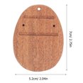 thumbnail image 2 of UPGRATOR Eight Note Thumb Piano Wood Baseboard Replacement For Music Practice 1Pcs, 2 of 5