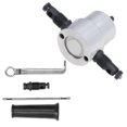 thumbnail image 3 of Double Head Sheet Metal Nibbler Cutter Adjustment High Hardness Multifunctional Drill Attachment Metal Nibbler Tool Kit, 3 of 5