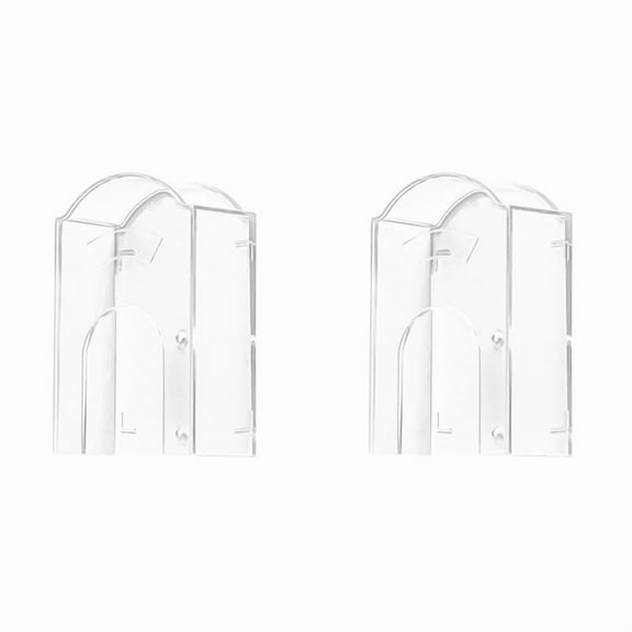 2X Waterproof Doorbell Push Button Cover for Outside,Doorbell Rain Cover Shield Hood,for Garage Door Opener Switch