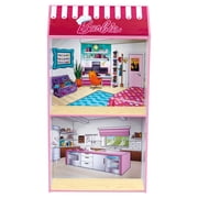 Theo Klein 2 In 1 Barbie Toy Kitchen and Dollhouse for Kids 3 and Up
