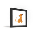 thumbnail image 4 of Gallery Pops Disney The Lion King - Young Simba Wall Art, Black Framed Version, 12" x 12", 4 of 5