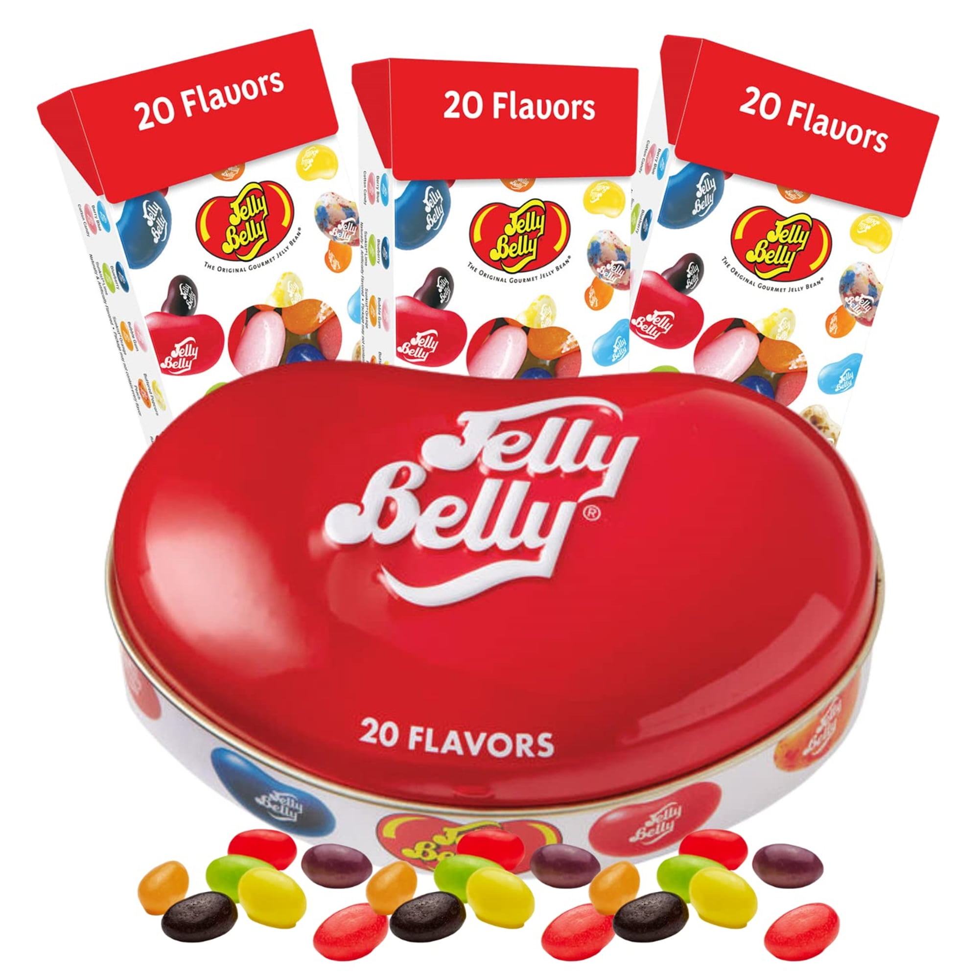 Jelly Belly Jelly Bean 20 Flavor Assorted Beans FlipTop Box Individual