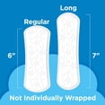 thumbnail image 5 of Equate Light Protection Everyday Panty Liners, Regular Length, 129 Count, 5 of 11