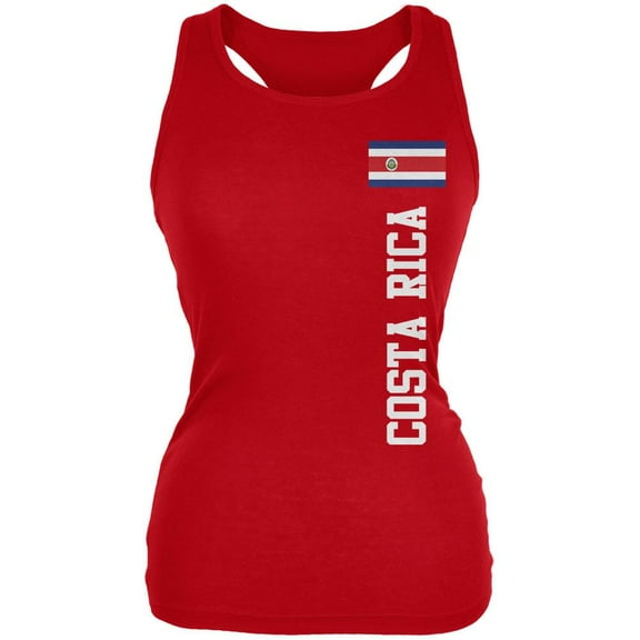 World Cup Costa Rica Red Juniors Soft Tank Top - X-Large