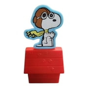 Snoopy On House Windup Charlie Brown Collectible Toy Burger King 06 Happy Meal