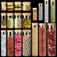 thumbnail image 3 of U8MO 80ml~1000ml Glass Vial Jars Big Test Tube Bottle Crafts Seal Pot Storage Empty-12# 100ML, 3 of 5