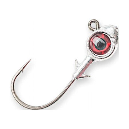 UPC: 0879020007272 | Z Man Trout Eye Jighead 3/16 Red 3pk