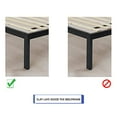 thumbnail image 4 of Mayton, 0.75-Inch Standard Vertical Mattress Support Wooden Bunkie Board/Slats, Queen, Beige, 4 of 5