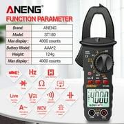 ANENG ST180 4000 Counts Digital Clamp Meter Multimeter Clamp Multimeter Voltmeter Ammeter AC DC Voltage AC Current Meter