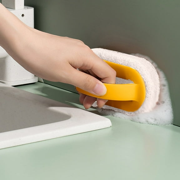 Heavy Duty Bathtub Scrubber Brush Soap Remover Scouring Pad For Shower Tiles Grout Pool Steps And Hard To Reach Corners Cleaning Tool