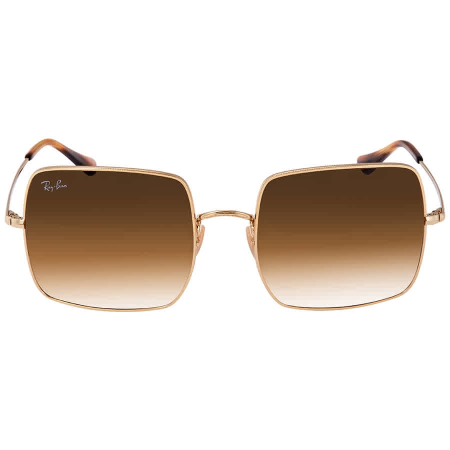 Ray Ban Square 1971 Classic Light Brown Gradient Square Unisex Sunglasses  RB1971 914751 54 
