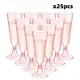 thumbnail image 3 of 25 copas de champán de plástico desechables de 150 ml con embalaje seguro, copas transparentes para brindis y fiestas, 3 of 5