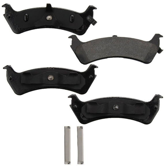 Goodyear Brakes GYD667 Truck and SUV Carbon Ceramic Rear Disc Brake Pads Set