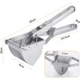thumbnail image 5 of Large Potato Ricer Heavy Duty Stainless Steel Ricer Kitchen Tool, 5 of 5