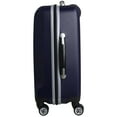 thumbnail image 3 of Navy Carolina Hurricanes 20" 8-Wheel Hardcase Spinner Carry-On, 3 of 5
