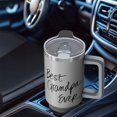 thumbnail image 4 of 40oz Dependable Tumbler for Grandpa, Made from Insulated Stainless Steel with Handle, Top Gift for Grandpa for Fathers Day Birthday Christmas from Grandchildren, 4 of 5