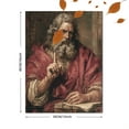 thumbnail image 3 of Qisvanset Wisdom Sage Enlightenment Canvas Wall Art 15.75x11.81 Inches, 3 of 8