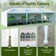thumbnail image 3 of LZBEITEM 10'x30' Party Tent Outdoor Gazebo Wedding Tent Canopy Heavy duty Pavilion 5 Sidewall, 3 of 6