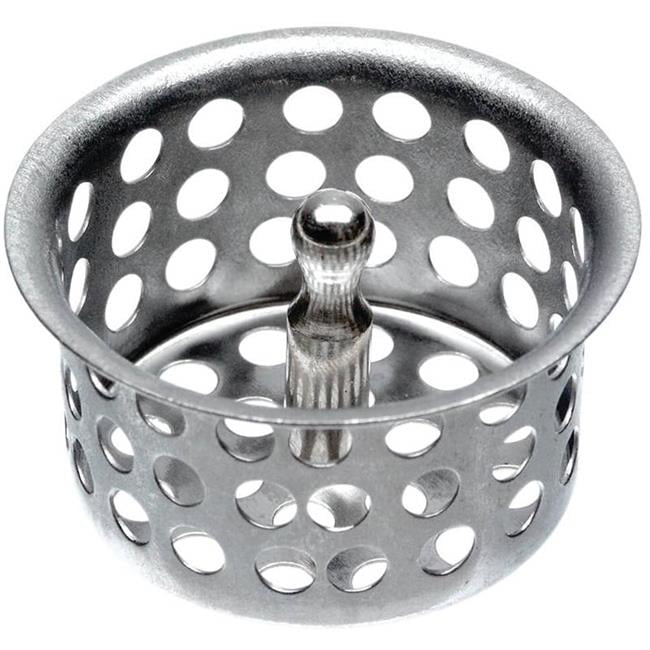 Danco 1-9/16 in. Basket Strainer with Post in Chrome (88967)