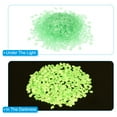 thumbnail image 4 of Uxcell 3000Pack Glow Rocks 3-5mm Glow Pebbles Decoration in the Dark Luminous Stones Decor DIY Decorative Light Green, 4 of 7