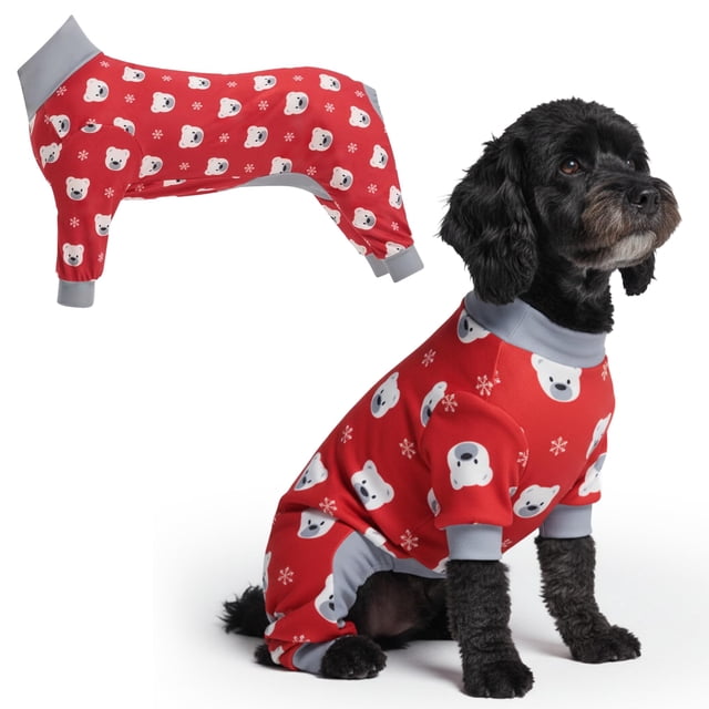 Pijama para perro Spark Paws Christmas Recovery Traje Polar Bear 2XL