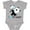 AC-Heather Grey, variant on Inktastic I Love My Daddy Boy Bear Boys Baby Bodysuit