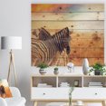 thumbnail image 3 of Design Art - Zebras Herd in Field At Sunset, 3 of 5
